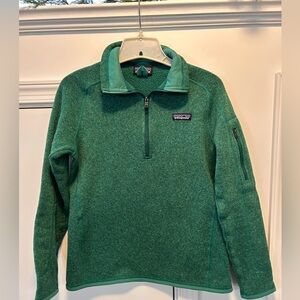 Patagonia Pullover Women's Better Sweater® 1/4-Zip Fleece Medium Outdoors